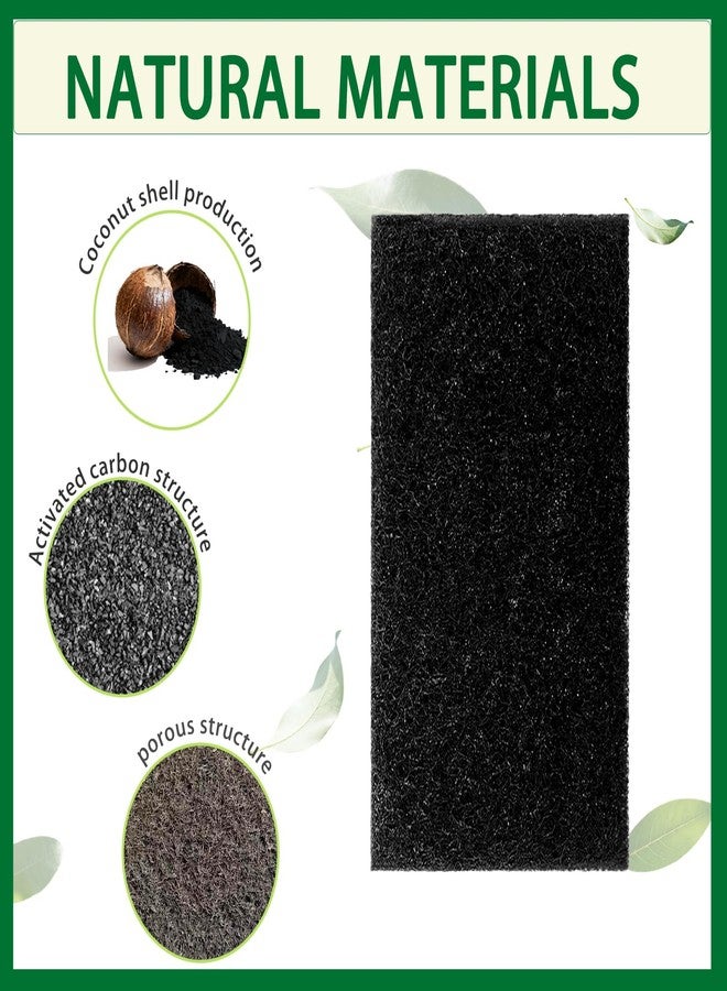 LOSUIN 6 Pack Universal Coconut Filters for Diaper Pail/Trash Can Activated Carbon Filter,Stick-On Diaper Pail Carbon Filters,Garbage Cans Coconut Filter Replacement - Image 5